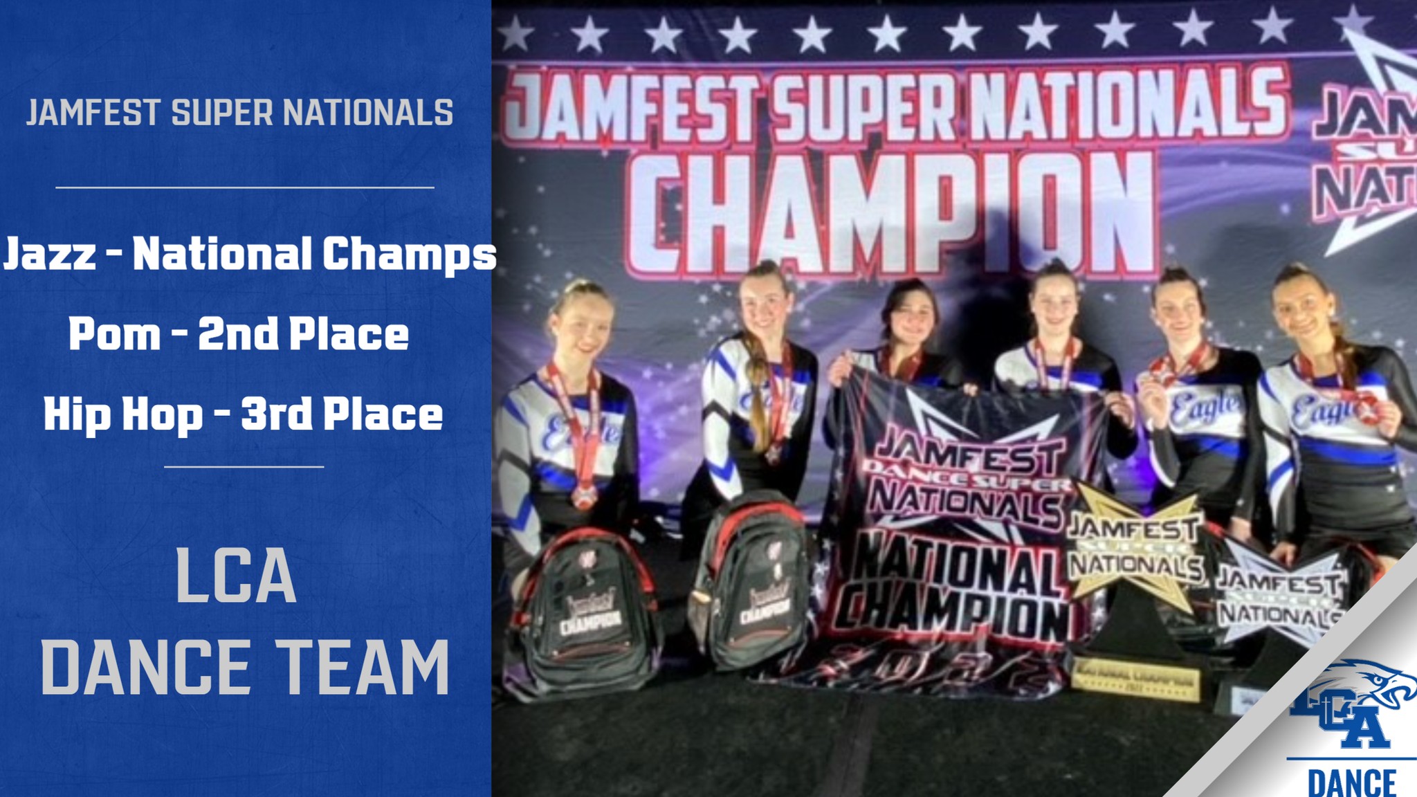 LCA Dance Team Competes at Jamfest Super Nationals